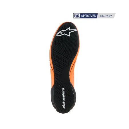 Pilot shoes SUPERTECH K CIK-FIA ALPINESTARS [orange fluo/black/white]