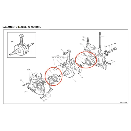 Main bearing X30 IAME