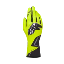 Gloves TECH-1 K RACE V2 graphic 1 ALPINESTARS [yellow fluo/black/white]