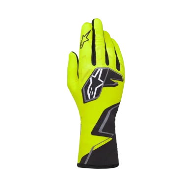 Gloves TECH-1 K RACE V2 graphic 1 ALPINESTARS [yellow fluo/black/white]