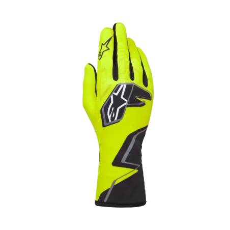 Guantes TECH-1 K RACE V2 gráfico 1 ALPINESTARS [amarillo fluorescente/negro/blanco]