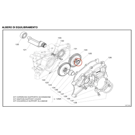 Seeger ingranaggio x30 IAME