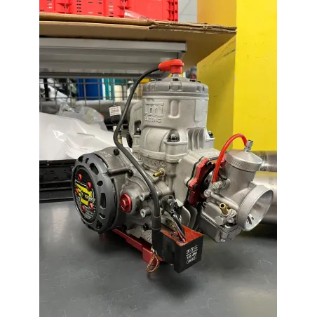 Engine ready track 125cc KZ-R1 TITAN RED TM KART USED