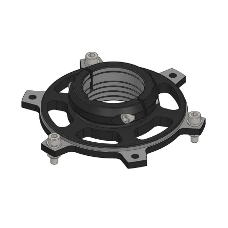 Soporte de corona completo en aluminio 50mm OK PAROLIN