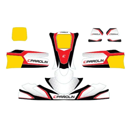 Kit adesivi completo DYNAMICA MOTORSPORT 2025 MINI PAROLIN