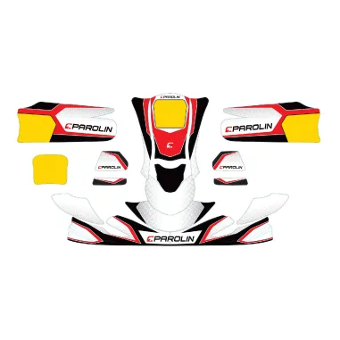 Kit adesivi completo DYNAMICA MOTORSPORT 2025 OK-KZ-DD2 PAROLIN