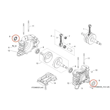 Oil seal FJP GS ARS C1 MINI BMB