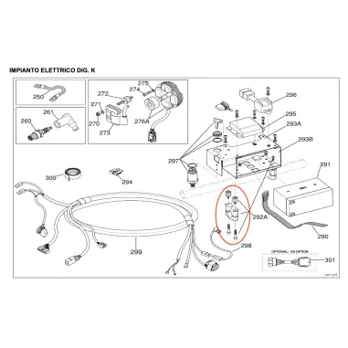 Battery holder clamp IAME