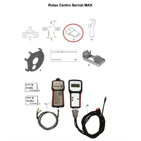 Exhaust valve tool SENIOR-DD2 ROTAX