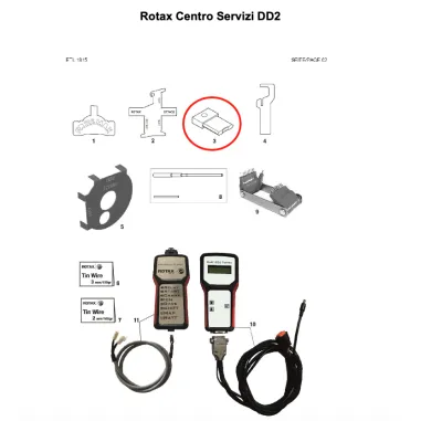 Utensile per valvola di scarico SENIOR-DD2 ROTAX