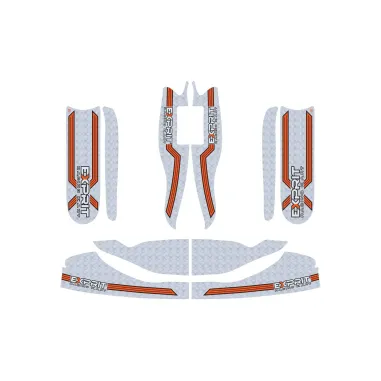Complete fairing sticker set M10 OK-KZ-DD2 2022 EXPRIT KART